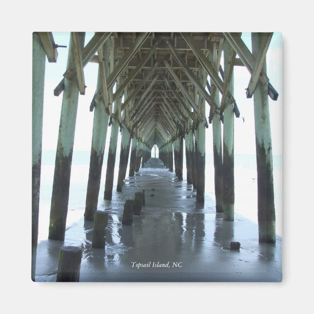 Isla Topsail, imán NC (Frente)