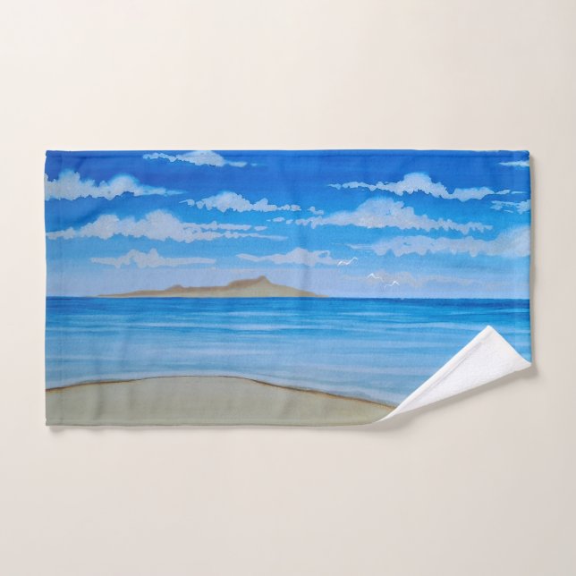 Isla Tropical (Toalla de mano)