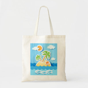 Isla tropical, bolsa