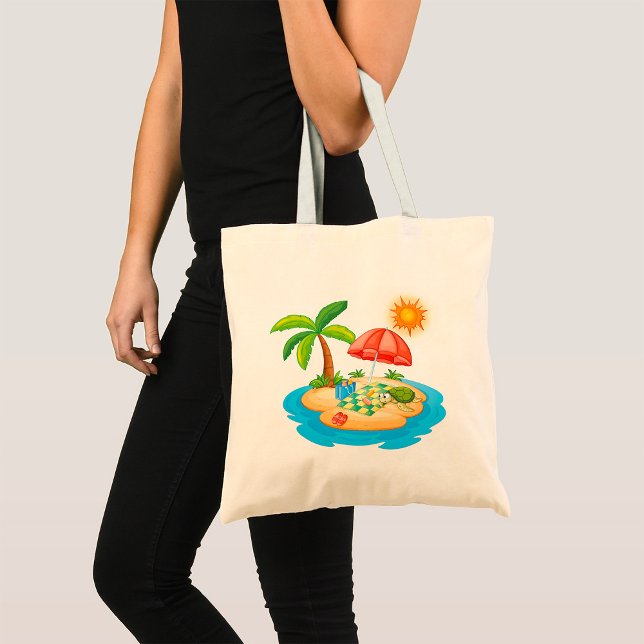 Isla Tropical Bolsa de Tote Picnic (Subido por el creador)
