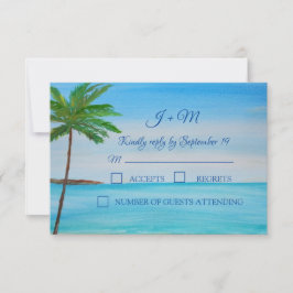 Isla Tropical Playa Boda de Verano RSVP