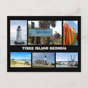 Isla Tybee, postal de Georgia