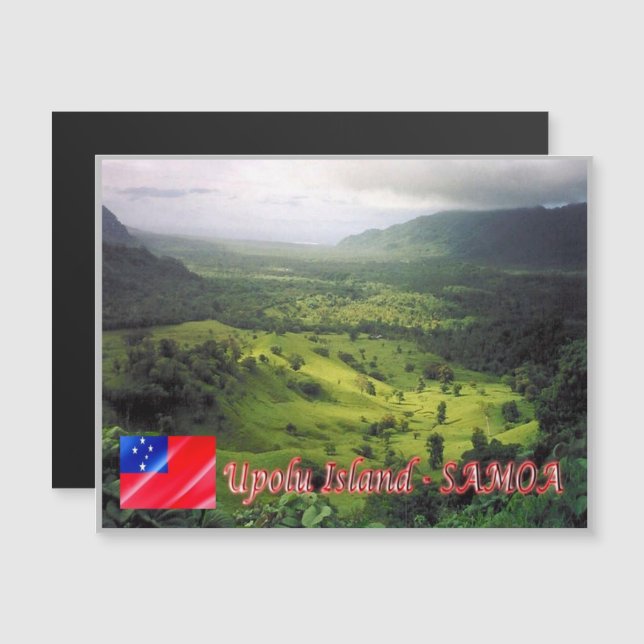 Isla Upolu - Samoa (Anverso/Reverso)