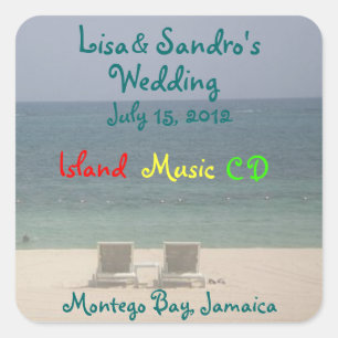 IsLAND DESTINATION FAVOR PEGATINA