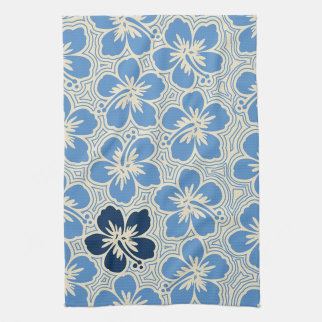 Island Hibiscus Hawaiian Kitchel Toalla (Vertical)