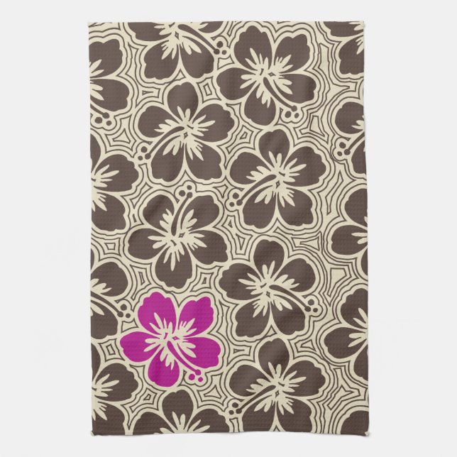 Island Hibiscus Hawaiian Kitchel Toalla (Vertical)