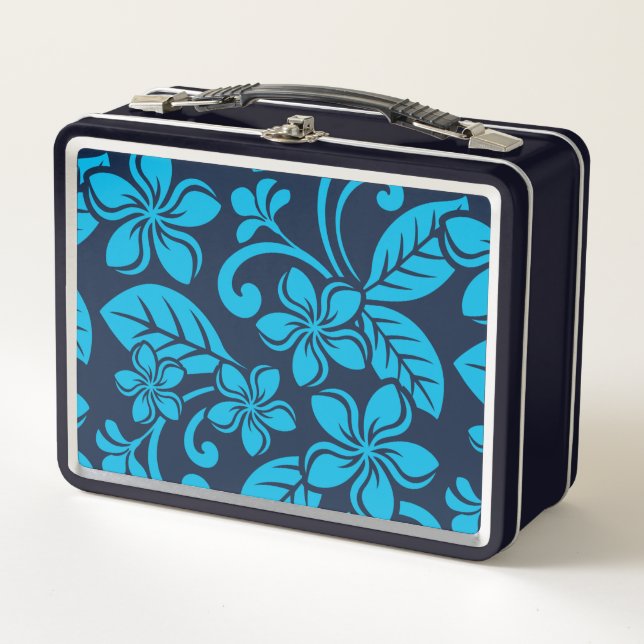 ISLAND PLUMERIA (azul x 2) (Anverso)