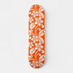 ISLAND PLUMERIA (MUY NARANJA) Skateboard