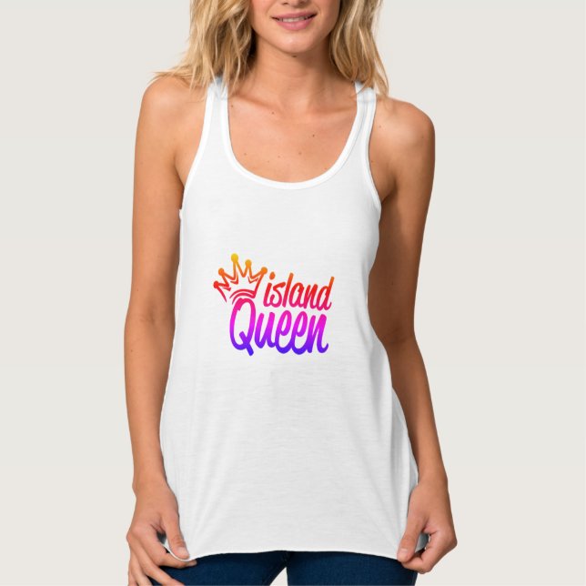Island Queen Tank Top (Anverso)