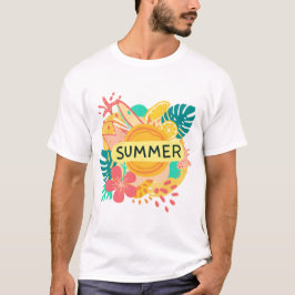 "Island Vibes: Diseño de camisetas de verano