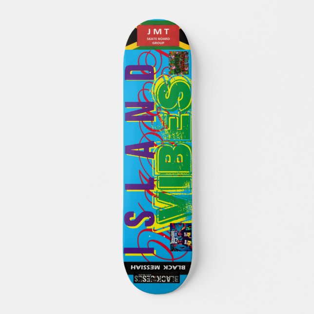 ISLAND VIBES JMT 7 3/4" Skateboard Decks (Anverso )