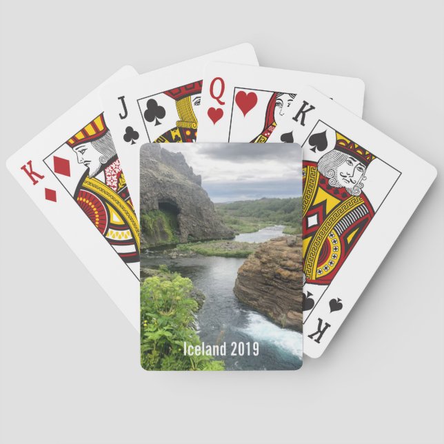 Islandia 2019 - Cartas de juego (Reverso)
