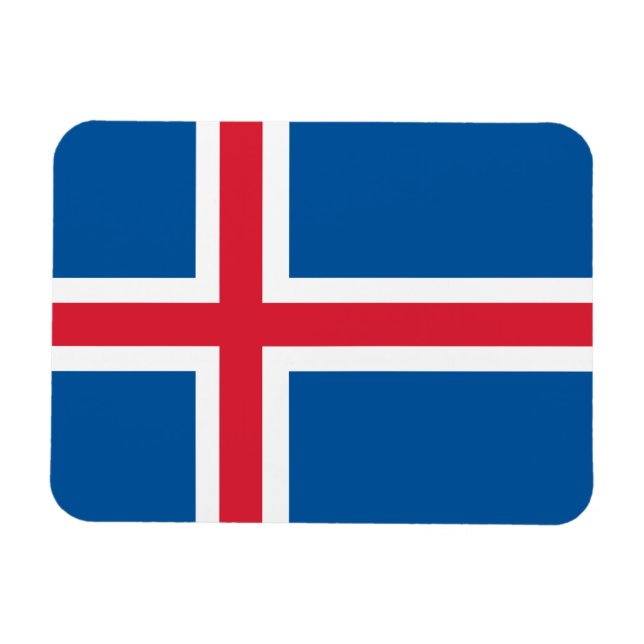 Islandia imán (Horizontal)