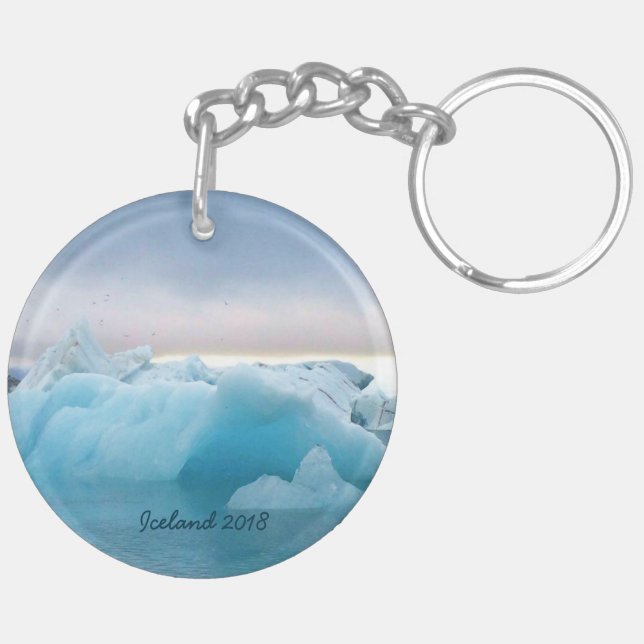 Islandia - llavero personalizado (Izquierda Bajo)