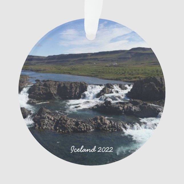 Islandia - ornamento cerámico (Anverso)