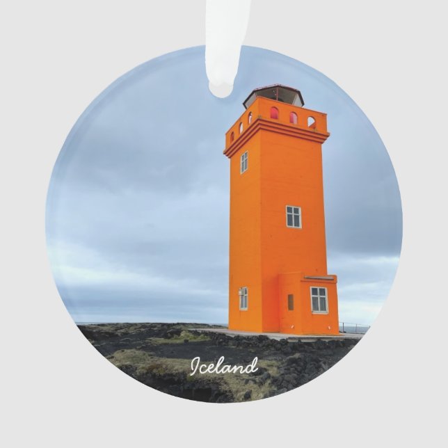 Islandia - ornamento cerámico (Anverso)