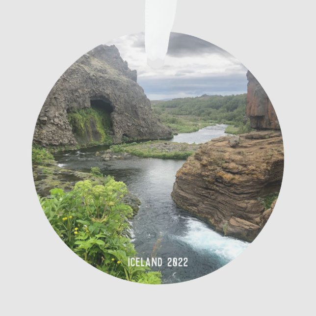 Islandia - ornamento cerámico (Anverso)
