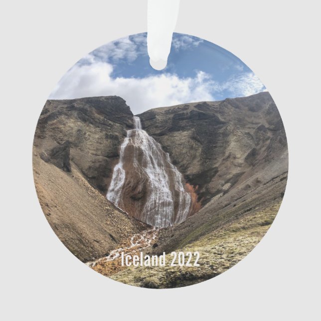 Islandia - ornamento cerámico (Anverso)