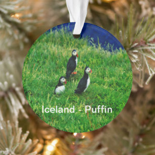 Islandia - Ornamento de Puffins
