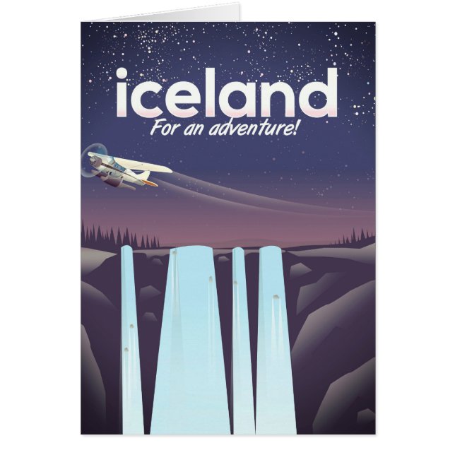 Islandia " ¡Para una aventura! (Frente)