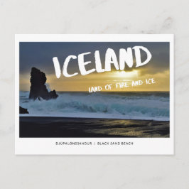 Islandia, tierra de fuego y postal de hielo, arena