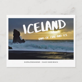 Islandia, tierra de fuego y postal de hielo, arena