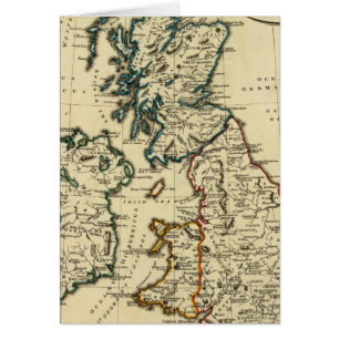 Islas Británicas con límites delineados