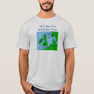 Islas británicas y camisa del gris TA2