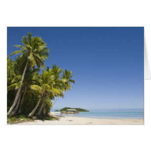 Islas Cook, Aitutaki. Visita polinesia en canoa a