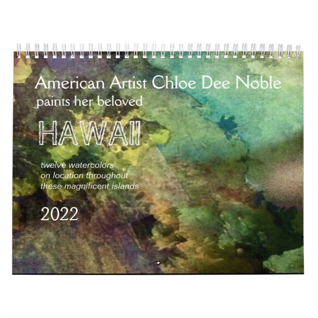 Islas de HAWAII ~ Calendario 2022 (Tapa)