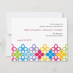 Islas del Caribe: Salven la tarjeta de fecha