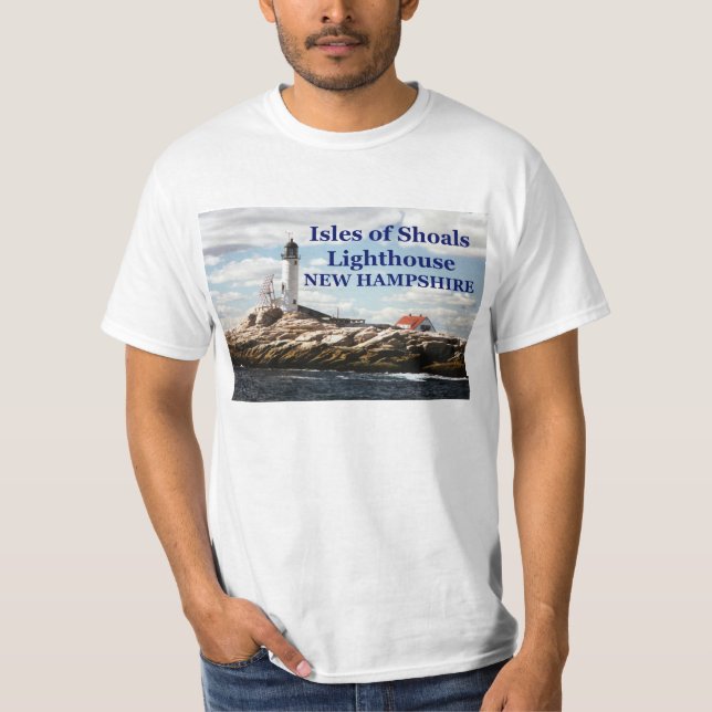 Islas del faro de los bajíos, camiseta de New (Anverso)