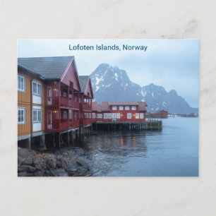 Islas Lofoten, Noruega, Tarjeta postal