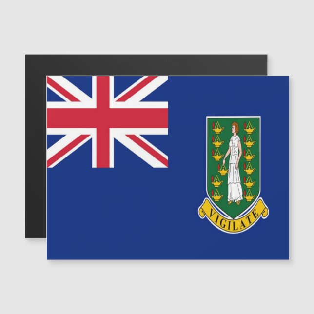 Islas Vírgenes Británicas - Bandera - (Anverso/Reverso)