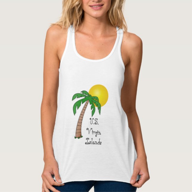 Islas Vírgenes de Estados Unidos - Tank top (Anverso)