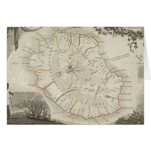 Isle De La Reunión (Anverso (Horizontal))