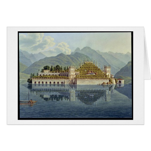 Isola Bella, lago Maggiore: los jardines (Anverso (Horizontal))