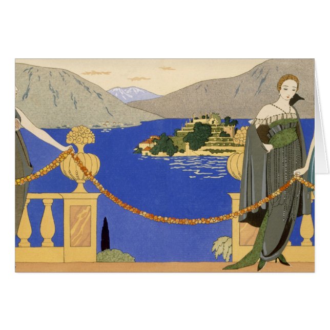 Isola Bella, vestidos de noche diseñó por Redfern, (Anverso (Horizontal))