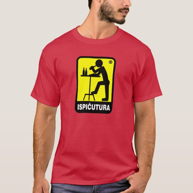 Ispicutura - camisetas a solas del bebedor (Anverso)