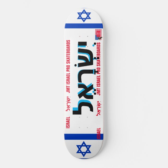 ISRAEL JMT ISRAEL 8 Cubierta para skateboard de 1/ (Anverso)