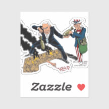 Israel y el Pegatina del genocidio de estados unid