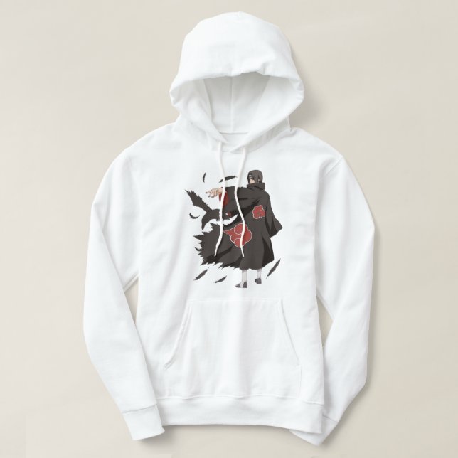 Itachi Uchiha Sharingan Sudadera – Espíritu Ninja  (Diseño del anverso)