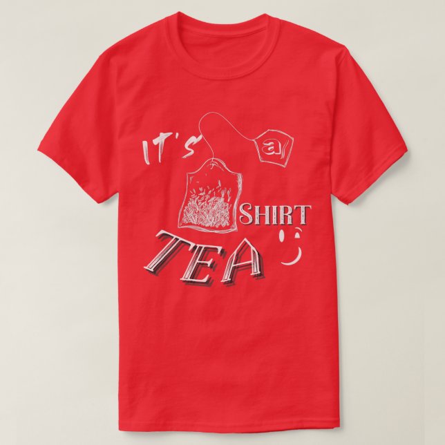 Italia27s Un té con camiseta corto verano un regal (Diseño del anverso)