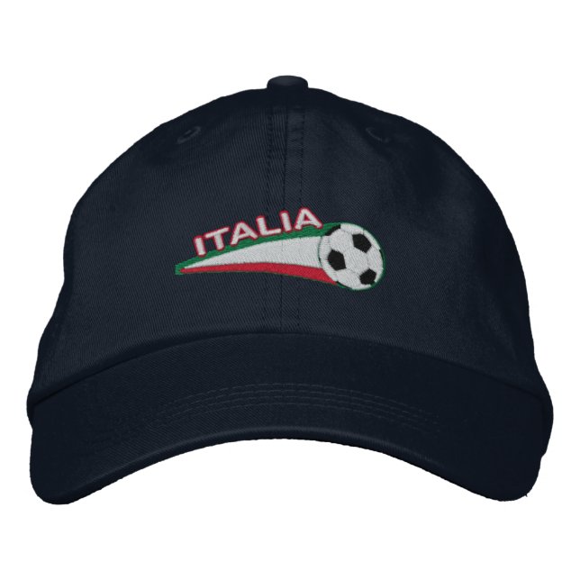 Italia azzurri bordó la gorra de béisbol (Anverso)