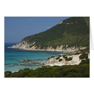 Italia, Cerdeña, Solanas. Playa.