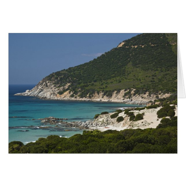 Italia, Cerdeña, Solanas. Playa. (Anverso (Horizontal))
