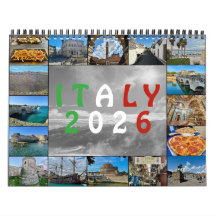 Italia desde arriba: calendario de fotografía con 