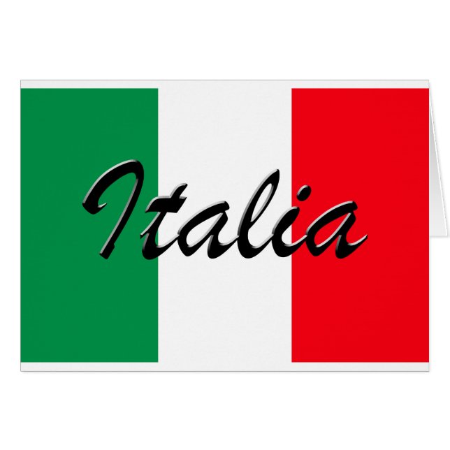 Italia Flag - High Quality (Anverso (Horizontal))