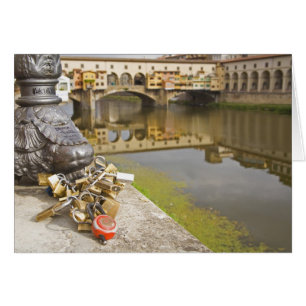 Italia, Florencia, Cerraduras de Amor y Reflejos e