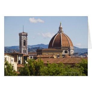 Italia, Florencia, Vista de la Catedral de Florenc